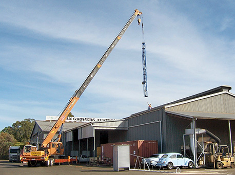beans vertical elevator