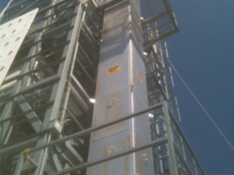 silica sand vertical elevator
