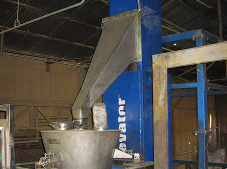 manganese vertical elevator